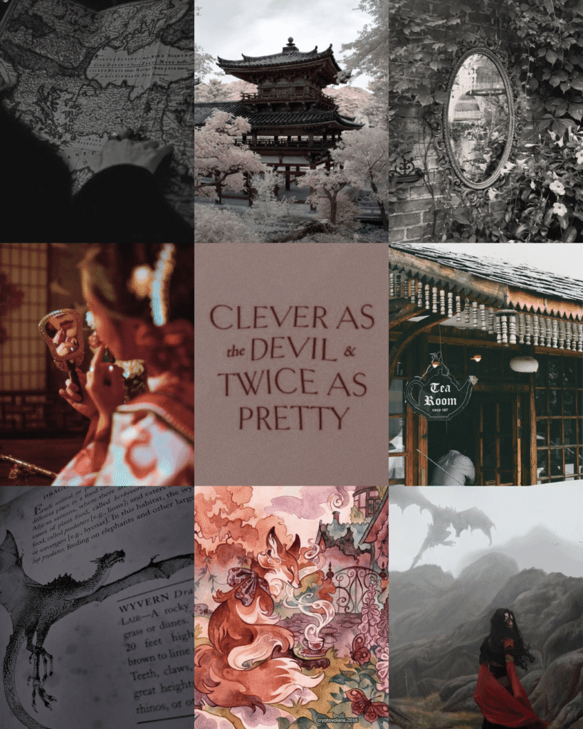 Collage for Japanese short story (book project)
